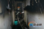 海口国贸新达商务大厦12楼发生火灾 无人员伤亡（图） - 海南新闻中心