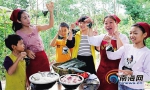 孩子们在儋州传统粽子手工艺坊学包粽子 体验劳动乐趣 - 海南新闻中心