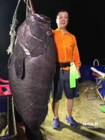 男子海南获惊喜 海钓一头100多公斤石斑鱼空运回家(图) - 海南新闻中心