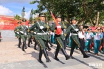 发扬红色传统 定安两所红军小学举行授牌授旗仪式(图) - 海南新闻中心