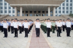 海南省公安厅隆重举行升国旗仪式 - 公安厅