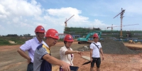 校领导检查桂林洋校区项目建设情况 - 海南师范大学