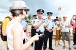 【奋战安保一线】走进海南旅游警察 ——姹紫嫣红中的一抹“公安蓝” - 公安厅