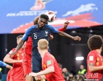 乌姆蒂蒂头槌建功！法国1:0战胜比利时挺进决赛 - 中新网海南频道