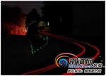 哇！澄迈这条公路晚上会发光 成海南首条“自发光农村公路” - 海南新闻中心