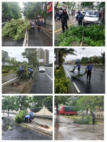 全员上岗、坚守街面—琼山区综合行政执法局全力以赴做好台风防范工作 - 海南新闻中心