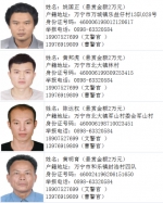 海南省公安厅悬赏86万元通缉43名涉黑涉恶在逃人员 - 中新网海南频道