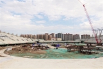 万宁市文化体育广场项目稳步推进 体育场预计12月底建成试运营 - 海南新闻中心