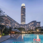 三亚“国家海岸”海棠湾:酒店即是风景线 - 中新网海南频道