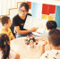 琼台幼儿园的孩子在学习绘本故事。 本报记者 张茂 摄 - 中新网海南频道