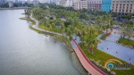 海口红城湖公园项目总工程量完成超七成 - 海南新闻中心