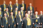 奥地利宫堡茨克尔亨男子合唱团为观众带来精彩演出。 - 中新网海南频道