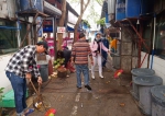海口美兰区白沙街道开展迎新春爱国卫生运动大扫除活动 - 海南新闻中心