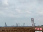 海南炼化100万吨乙烯项目现场，夯机正在进行施工作业。　王子谦 摄 - 中新网海南频道