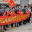 2月14日，海南省委书记刘赐贵为海南省第四批援鄂医疗队壮行。　骆云飞 摄 - 中新网海南频道