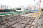 海南重点民生项目现代妇幼医院第一块底板混凝土浇筑顺利完成 - 海南新闻中心