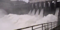 1000立方米/秒！牛路岭水库泄洪，洪峰预计今日13时到达琼海嘉积城区 - 海南新闻中心
