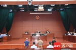 东方法院公开审理一起涉恶案件 - 海南新闻中心