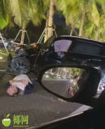 事发海口！越野车失控撞上椰子树，车上还有2名女子… - 海南新闻中心