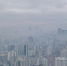 大雾中的楼宇，宛如天空之城。邵阳 摄 - 中新网海南频道