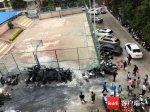 三亚一小区10余辆电动车着火 疑因充电引发 - 海南新闻中心