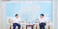 冯飞与中国能建董事长宋海良一行举行会谈 - 海南新闻中心