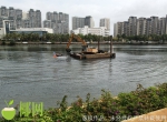 海口海甸溪河道清淤工作一片繁忙，目前已完成近9成 - 海南新闻中心
