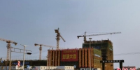 图为海口江东新区项目建设现场。　尹海明 摄 - 中新网海南频道