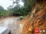 三亚一交警在风雨中执勤，被突然倒下的树木砸中 - 海南新闻中心
