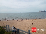 有危险！海口西秀海滩海域禁止下海游泳 - 中新网海南频道