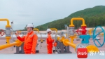 　7月23日，国家管网集团海南省环岛天然气管网工程全线投运。记者 利声富 摄 - 海南新闻中心