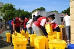 美兰志愿“红”，出战！——海口美兰区志愿者全力保障灵山镇全员核酸检测工作 - 海南新闻中心