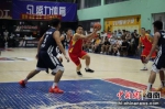 海南省全民健身运动会篮球比赛。组委会供图 - 中新网海南频道
