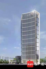 海口江东新区新增一地标性建筑 中国石化自贸大厦正式开工 - 海南新闻中心