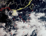 南海热带低压可能生成位置及移动方向示意图。海南省气象服务中心 供图 - 中新网海南频道