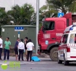 事发海口！大货车与电动车相撞，一人当场死亡 - 海南新闻中心