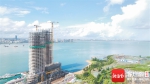海口首个装配式全钢结构项目封顶 - 海南新闻中心