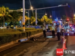 海口一男子路边躺地身亡 警方已介入调查 - 海南新闻中心