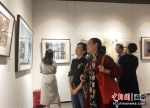 “华彩风流——海口美术百年作品展”开幕 - 中新网海南频道