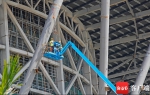 五源河文体中心二期主场馆“船型屋”预计12月底竣工 - 中新网海南频道