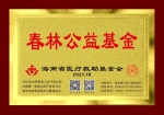 北京方舟医院捐款100万元设立 “春林公益基金” - 海南新闻中心