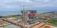 海南国际能源中心大厦预计年底竣工 - 中新网海南频道