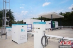 海南首座新能源加氢示范站落成 - 中新网海南频道