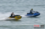 2021中国摩托艇公开赛在海南万宁开赛(组图) - 中新网海南频道