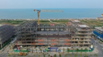 江东新区国投生态环境大厦主体结构封顶 - 海南新闻中心