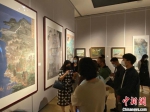 海南省展出105件青年优秀美术作品 - 中新网海南频道