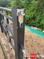 儋州一施工项目景观护栏遭偷窃损失十万余元 辖区警方介入调查 - 海南新闻中心