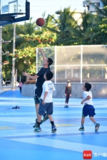 海口西海岸新添一个篮球公园 - 中新网海南频道