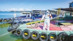 儋州白马井码头：加强防疫消杀为恢复生产做准备 - 中新网海南频道