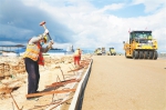 环岛旅游公路项目加快建设 - 中新网海南频道